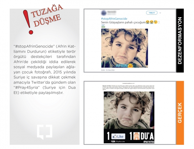 YPG/PKK'nın 'Afrin' yalanları tek tek deşifre edildi